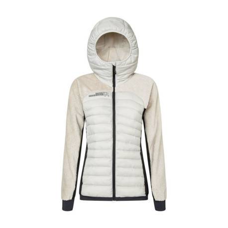 Rock Experience Giacca Trekking Wild Cat Hybrid Grigio Nero Donna