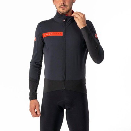 Castelli Giacca Ciclismo Beta Ros Light Nero Uomo