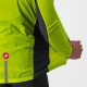 Castelli Giacca Ciclismo Squadra Stretch Electric Lime Uomo