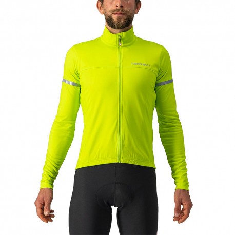 Castelli Maglia Ciclismo Fondo 2 Electric Lime Uomo