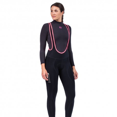 Ale' Salopette Ciclismo Pragma Essential Bianco Donna