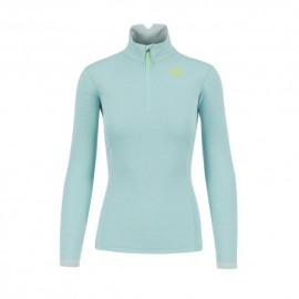 Karpos Fleece Pizzocco Hzip Aqua Sky Donna