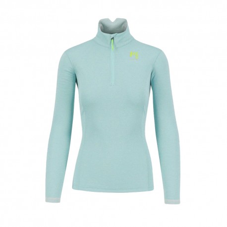 Karpos Fleece Pizzocco Hzip Aqua Sky Donna