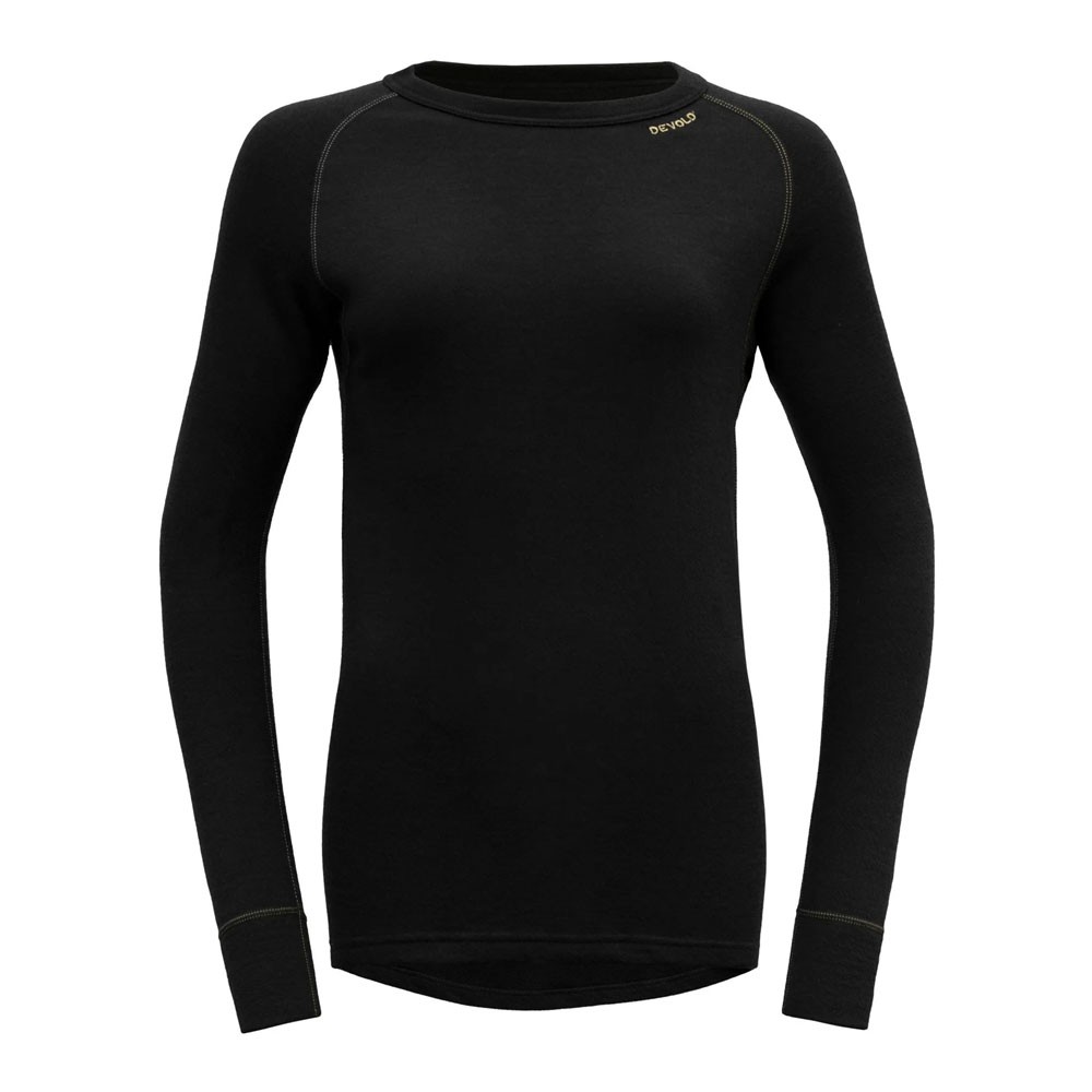 Devold Maglia Trekking Expedition Merino 235 Nero Donna L