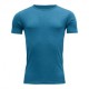 Devold Maglia Trekking Trekking Breeze Merino 150 Blue Melange Uomo