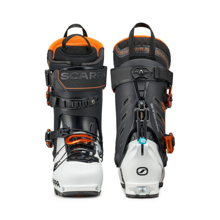 Scarpa Maestrale Rs Bianco Nero Arancio - Scarponi Da Sci