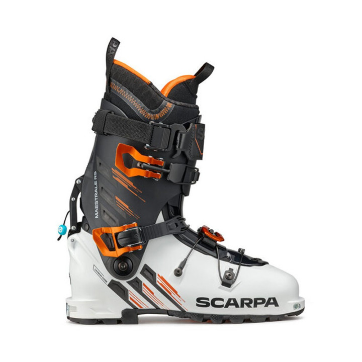 Scarpa Maestrale Rs Bianco Nero Arancio - Scarponi Da Sci