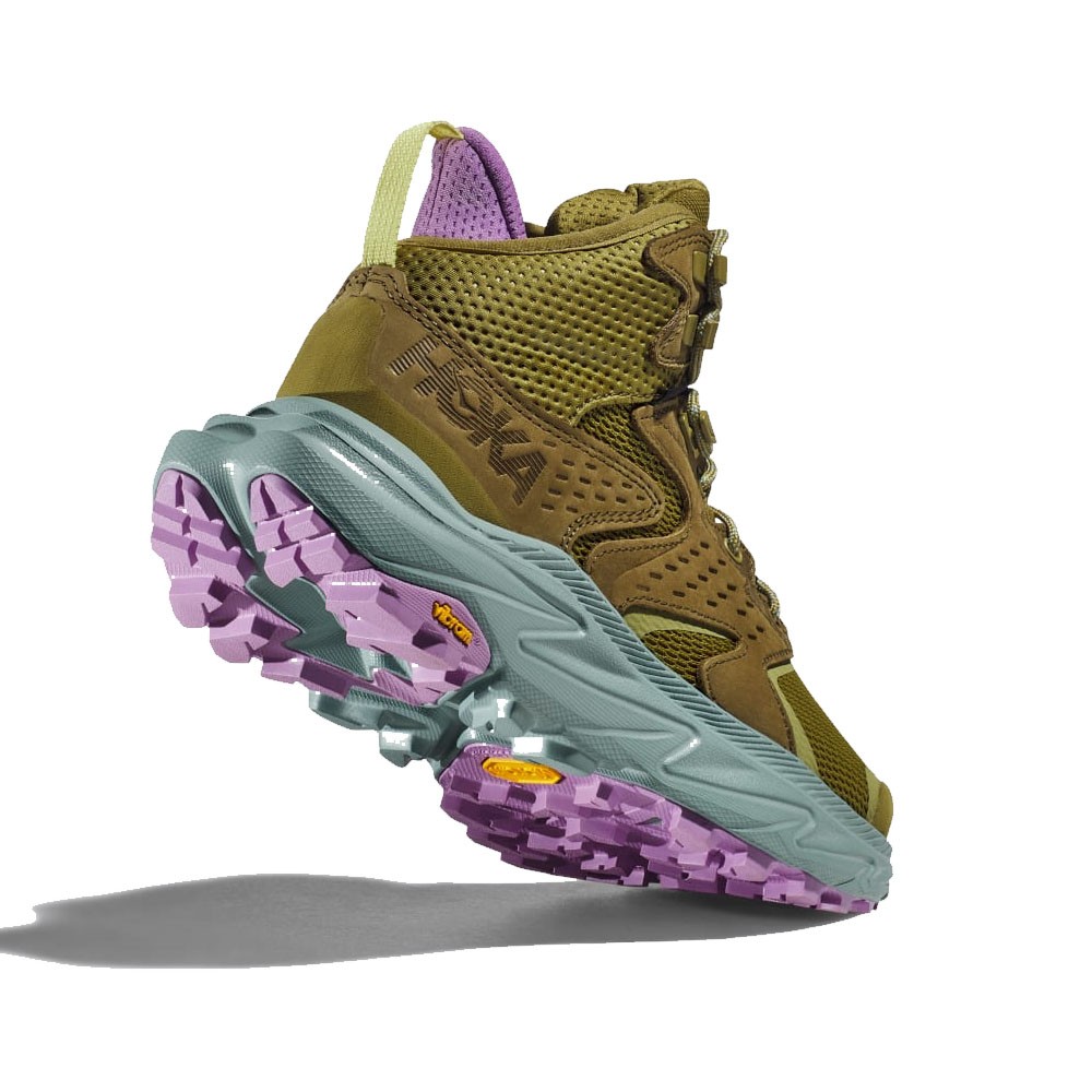 Hoka Anacapa 2 Mid GORE TEX Verde Rosa Scarpe Trekking Donna Acquista online su Sportland
