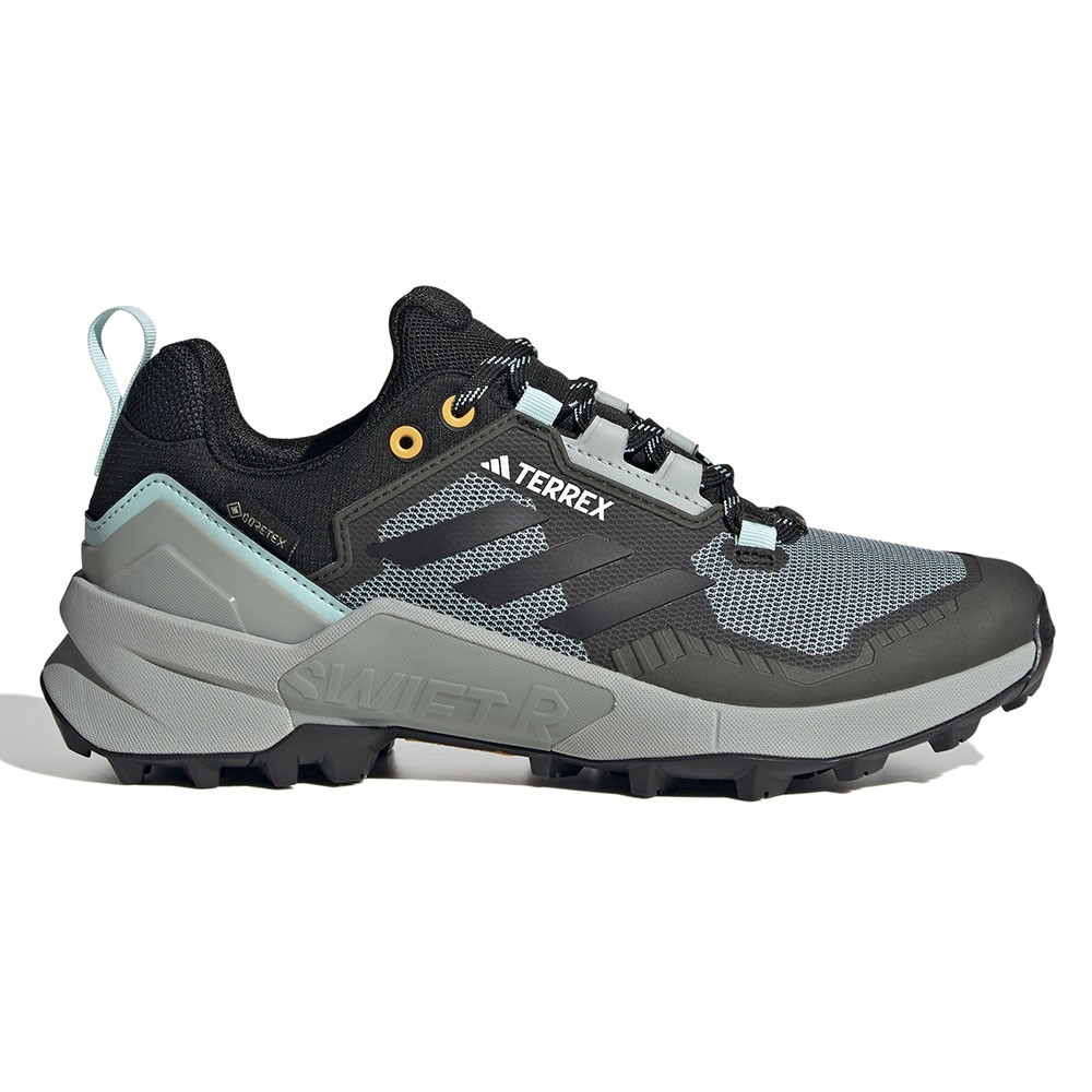 ADIDAS Terrex Swift R3 GORE-TEX Nero Grigio - Scarpe Trekking Donna EUR 41 1/3 / UK 7.5