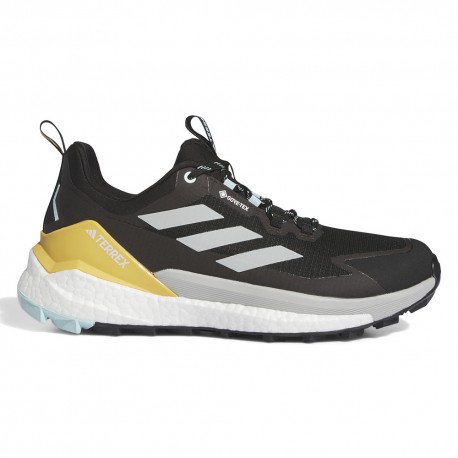 ADIDAS Terrex Free Hiker 2 Low GORE-TEX Core Nero Wonder Si - Scarpe Trekking Uomo