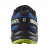 Salomon Speedcross Cswp Nautical Blue Nero Acid Lime - Scarpe Trekking Bambino