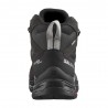 Salomon X Ward Leather Mid GORE-TEX Ebony Phantom Nero - Scarpe Trekking Donna