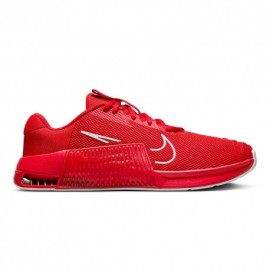 Nike Metcon 9 Rosso Argento - Scarpe Palestra Uomo