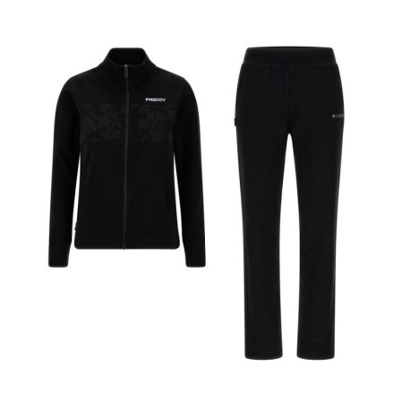 Freddy Tuta Sportiva Con Cerniera Senza Cappuccio Nero Donna Acquista online su Sportland