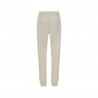 Freddy Pantaloni Con Polsino Banda Beige Donna