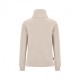 Freddy Felpa Palestra Full Zip Senza Cappuccio Beige Donna