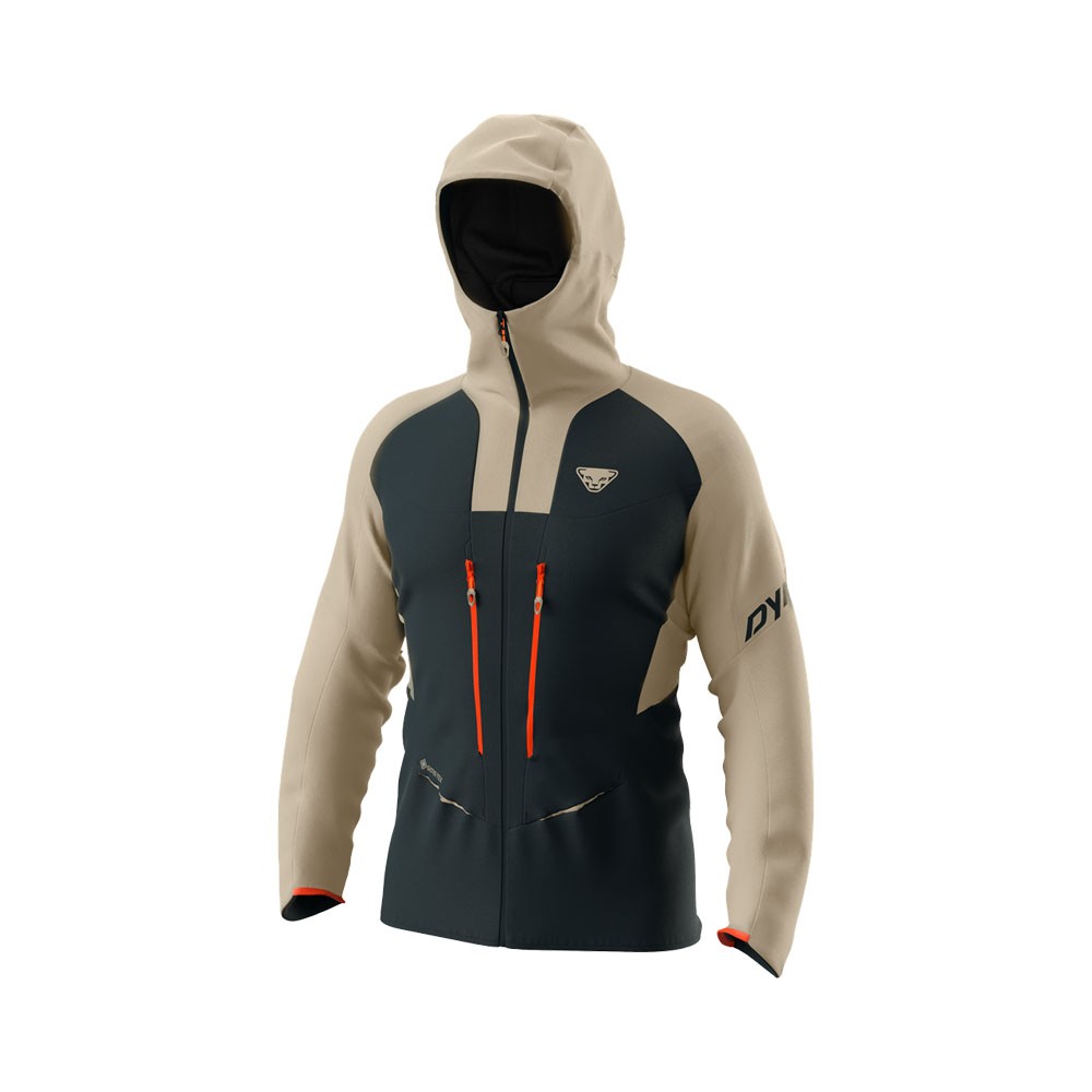 Dynafit Giacca Sci Alpinismo Tlt Gore-Tex Rock Khaki Uomo S