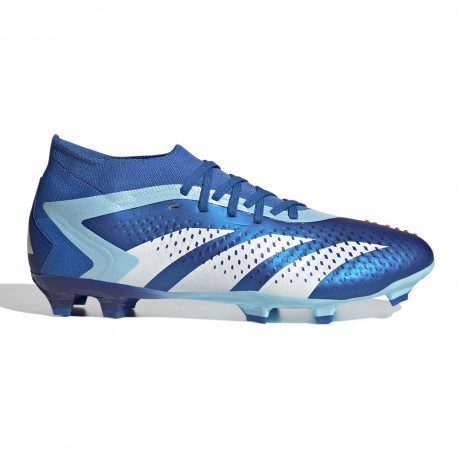 ADIDAS Predator Accuracy .2 Fg Azzurro Bianco - Scarpe Da Calcio Uomo