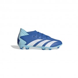 ADIDAS Predator Accuracy .3 Fg Azzurro Bianco - Scarpe Da Calcio Bambino