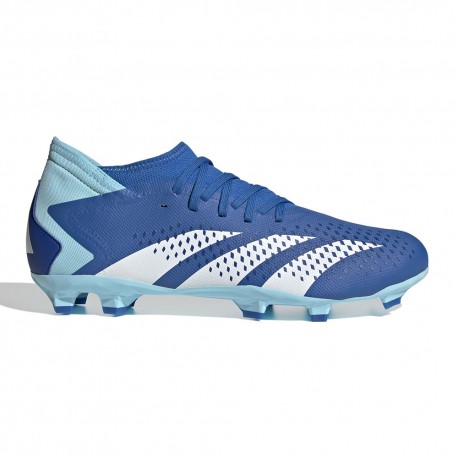 ADIDAS Predator Accuracy .3 Fg Azzurro Bianco - Scarpe Da Calcio Uomo