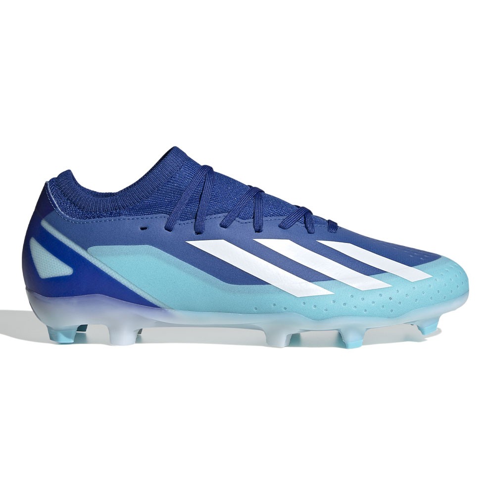 ADIDAS X Crazyfast .3 Fg Azzurro Bianco - Scarpe Da Calcio Uomo EUR 46 / UK 11