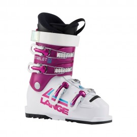 Lange Starlet 60 Rtl Wht Star Rosa - Scarponi Da Sci Bambina