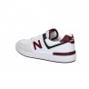 New Balance 574 Court Bianco Bordeaux - Sneakers Uomo