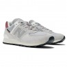 New Balance 574 Mesh Suede Sabbia Grigio - Sneakers Uomo