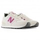 New Balance 574 Suede Mesh Panna Viola - Sneakers Donna