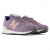 New Balance 574 Suede Mesh Viola Rosa - Sneakers Donna