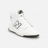 New Balance Bb 480 Hi Lea Bianco Nero - Sneakers Uomo