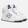 New Balance Bb 480 Hi Lea Bianco Nero - Sneakers Uomo
