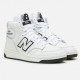 New Balance Bb 480 Hi Lea Bianco Nero - Sneakers Uomo