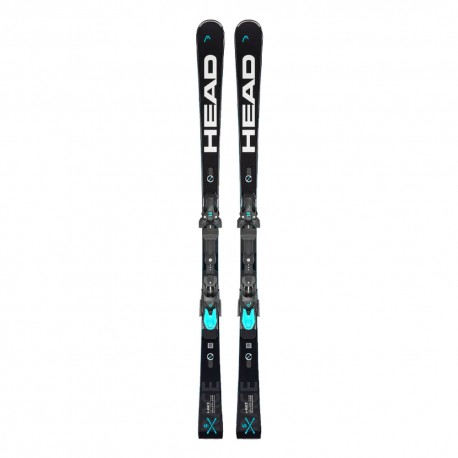 Head Wc Rebels E-Race+Ff St14 Nero Bianco - Sci Uomo