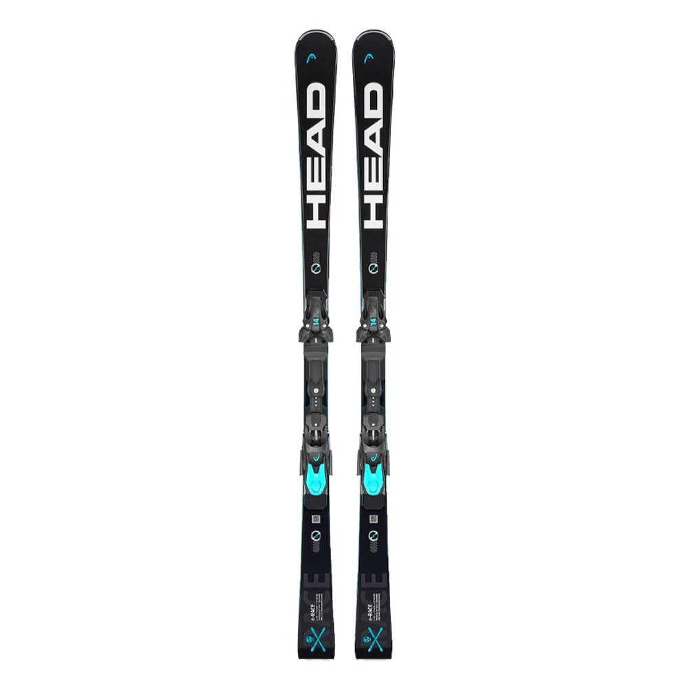 Head WorldCup Rebels E-Race con attacco Ff St14 Nero Bianco - Sci Alpino Uomo 175 cm