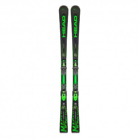 Head Supershape E-Magnum+Prd12 Gw Nero Neon Verde - Sci Uomo