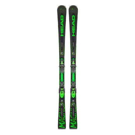 Head Supershape E-Magnum+Prd12 Gw Nero Neon Verde - Sci Uomo