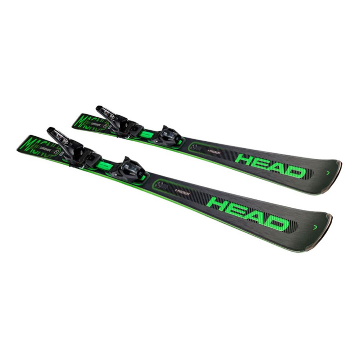 Head Supershape E-Magnum+Prd12 Gw Nero Neon Verde - Sci Uomo