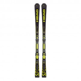 Head Supershape E-Speed+Prd12 Gw Nero Neon Giallo - Sci Uomo