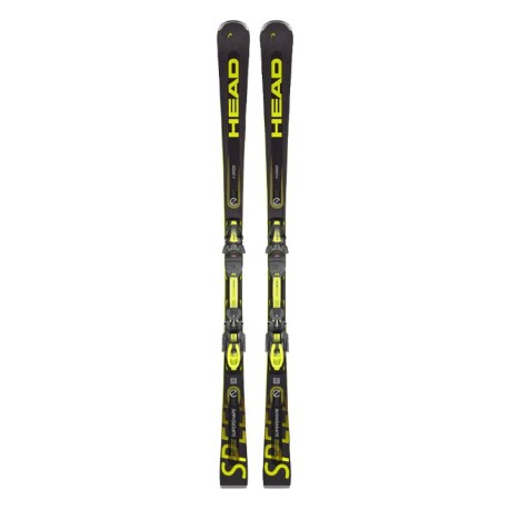 Head Supershape E-Speed con attacco Prd12 Gw Nero Giallo