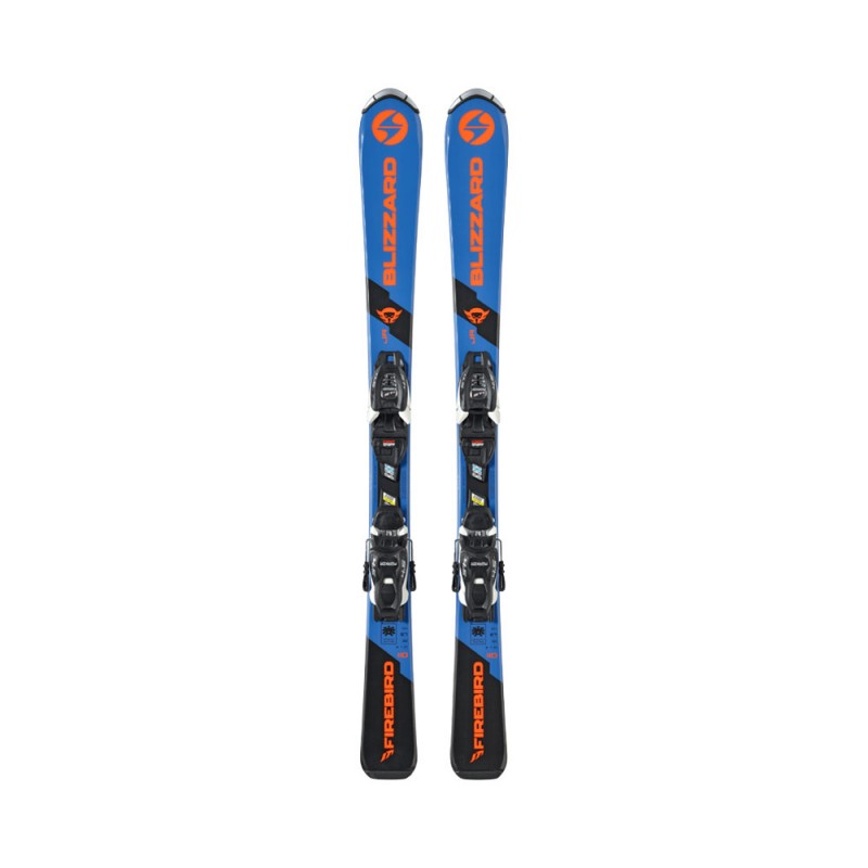Blizzard Firebird L+Fdt 7 Blue Arancio Nero - Sci Bambino