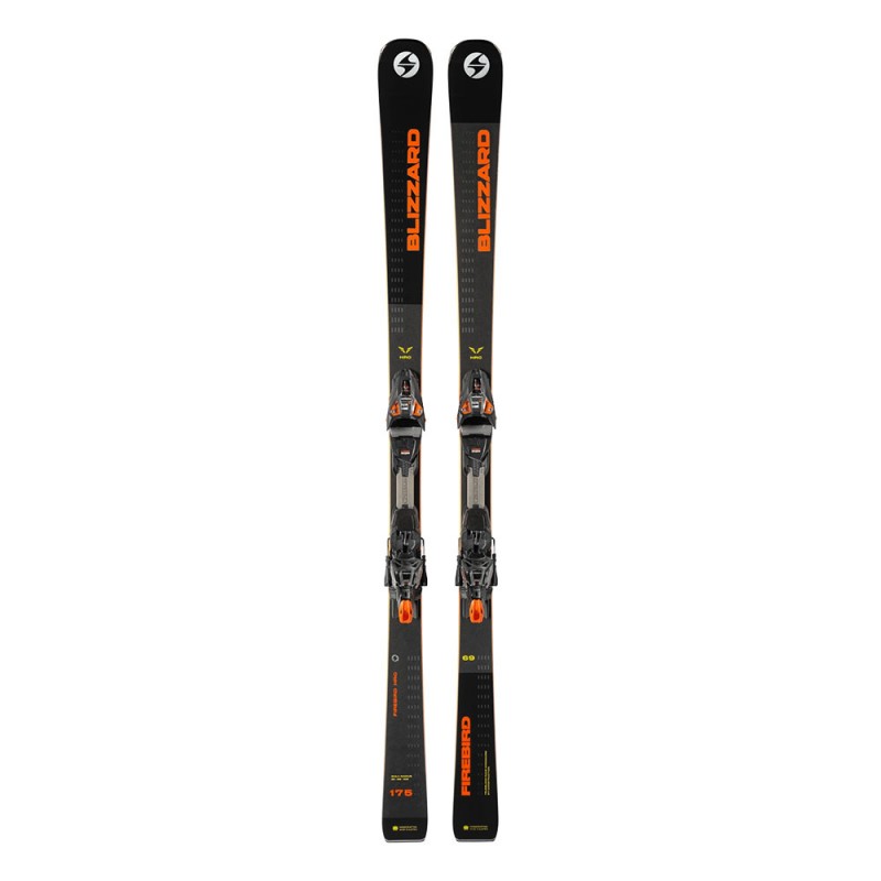 Blizzard Firebird Hrc+Xcell 14 Nero Arancio - Sci Uomo