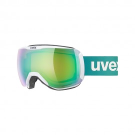 Uvex Maschera Sci Downhill 2100 Cv Bianco Matt Mirror Verde Unisex