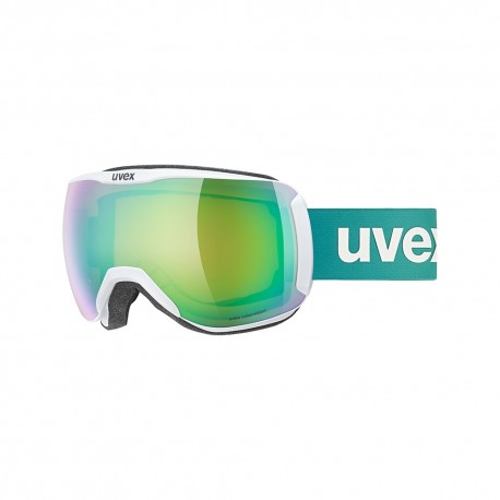 Uvex Maschera Sci Downhill 2100 Cv Bianco Matt Mirror Verde Unisex