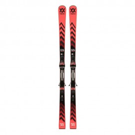 Volkl Racetiger Gs+Rm3 12 Gw Nero Rosso - Sci Uomo