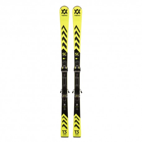Volkl Racetiger Sc+Vm3 12 Gw Nero Giallo - Sci Uomo
