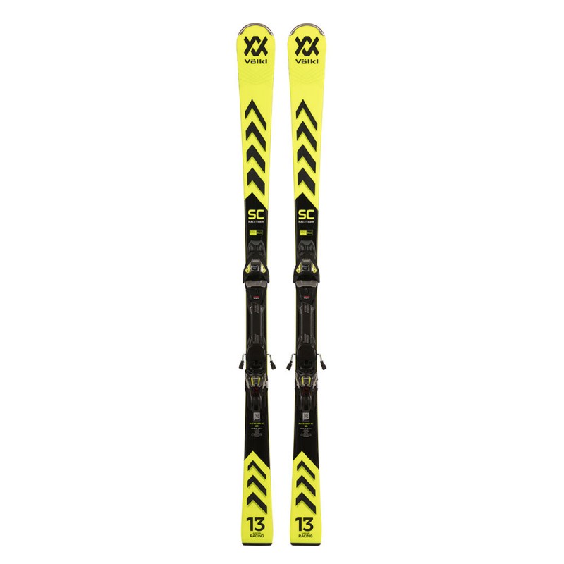 Volkl Racetiger Sc+Vm3 12 Gw Nero Giallo - Sci Uomo