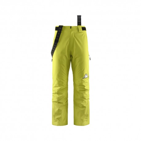 Kappa Pantaloni Sci Essential Lime Uomo