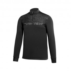 Sottogiacca Sci Jersey Mezza Cerniera nero