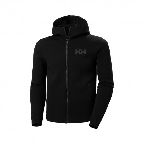 Helly Hansen Felpa Con Cappuccio Con Cerniera Ocean 2.0 Nero Uomo